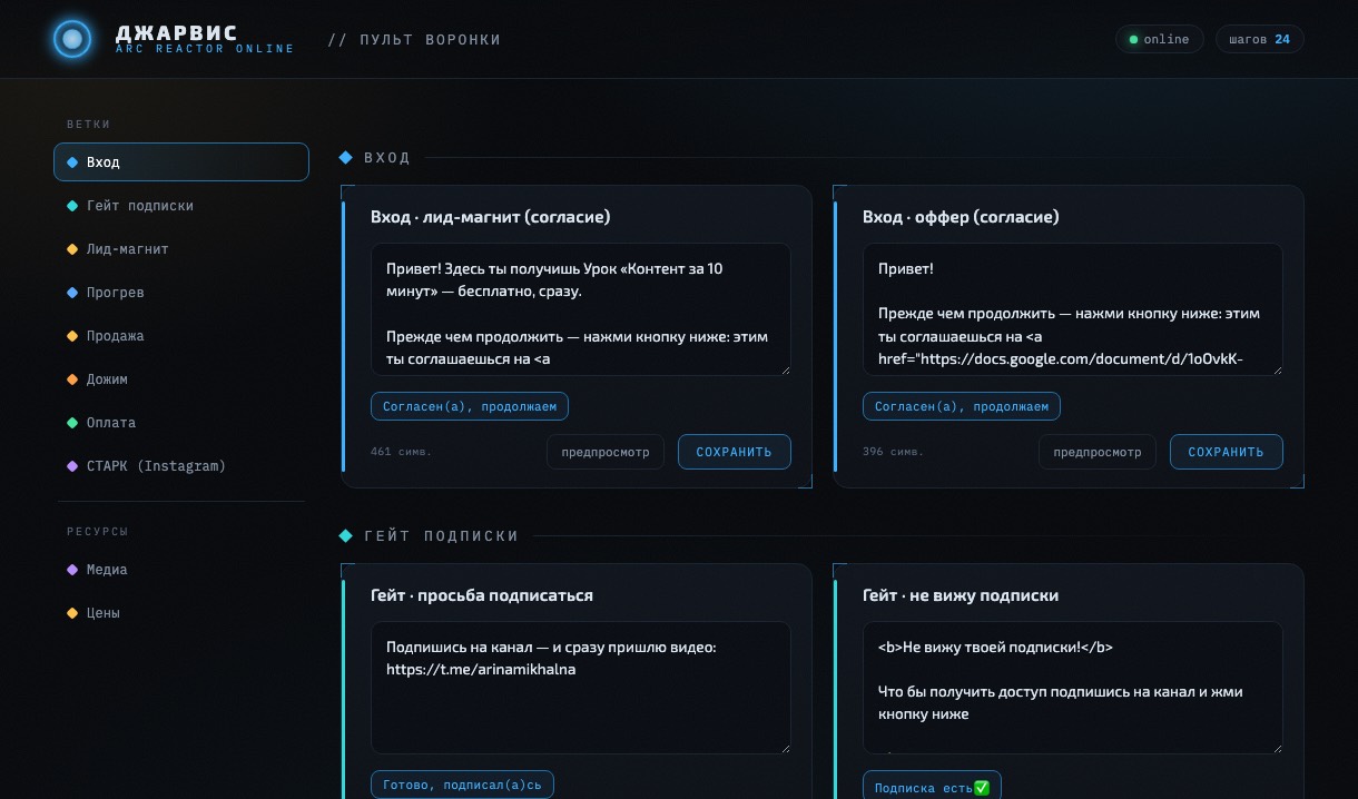 Свой бот-воронка вместо SaleBot